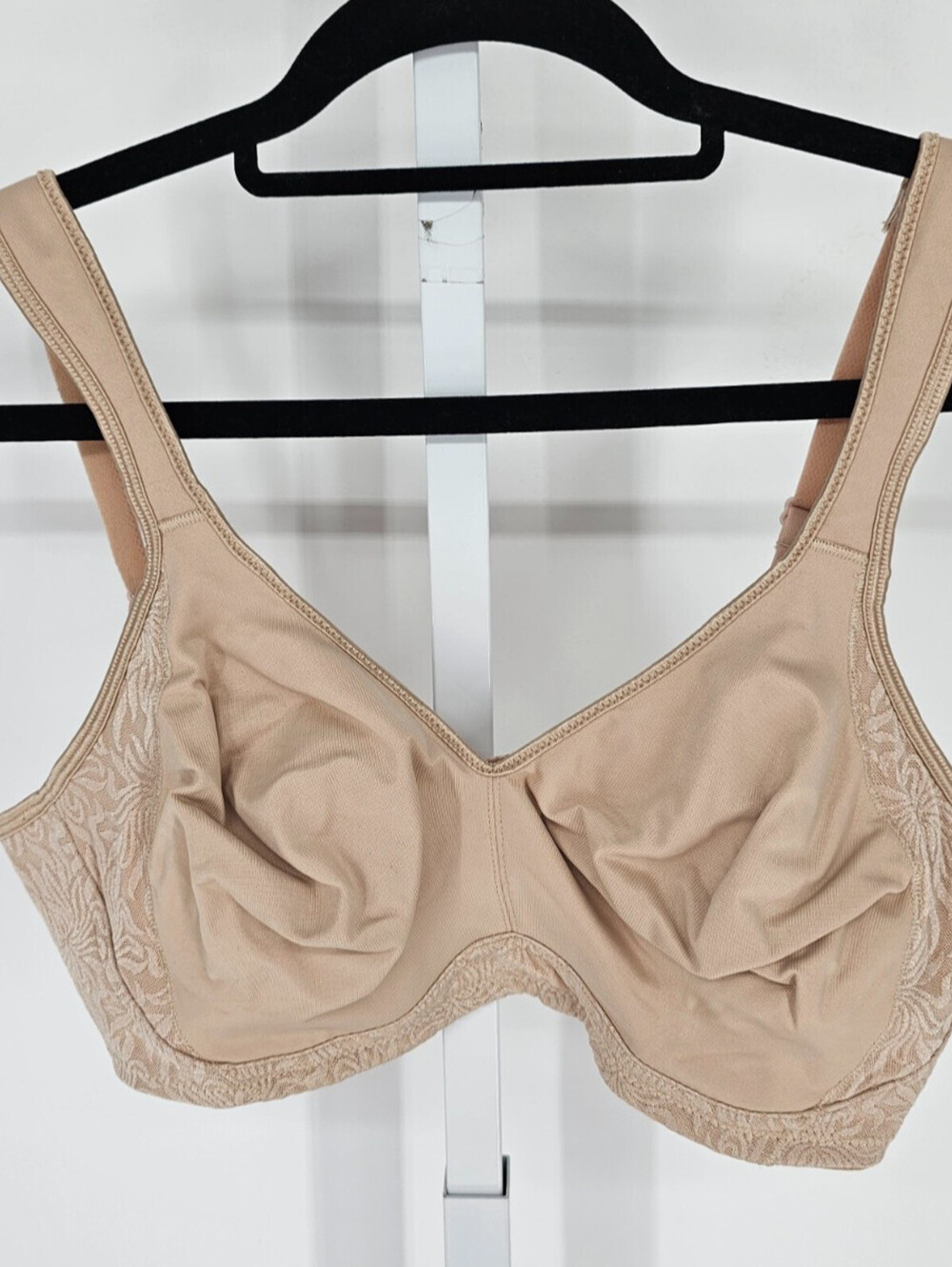 Playtex Womens Sz 36D Classic Lightly lined T Shirt Bra Style 4049 Beige